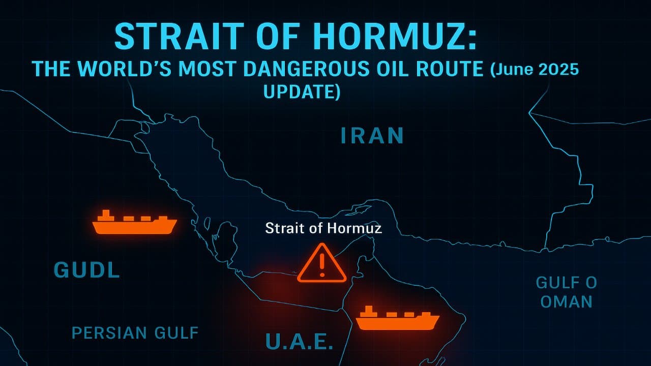 Strait of Hormuz: The World's Most Dangerous Oil Route (June 2025 Update)