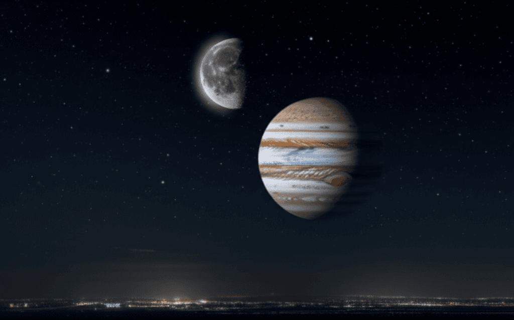 Don't Miss It: Jupiter and the Moon Align for a Spectacular Weekend Sky Show